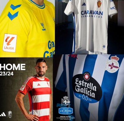 Mira, ¿reconoces las camisetas de estos equipos de La Liga?